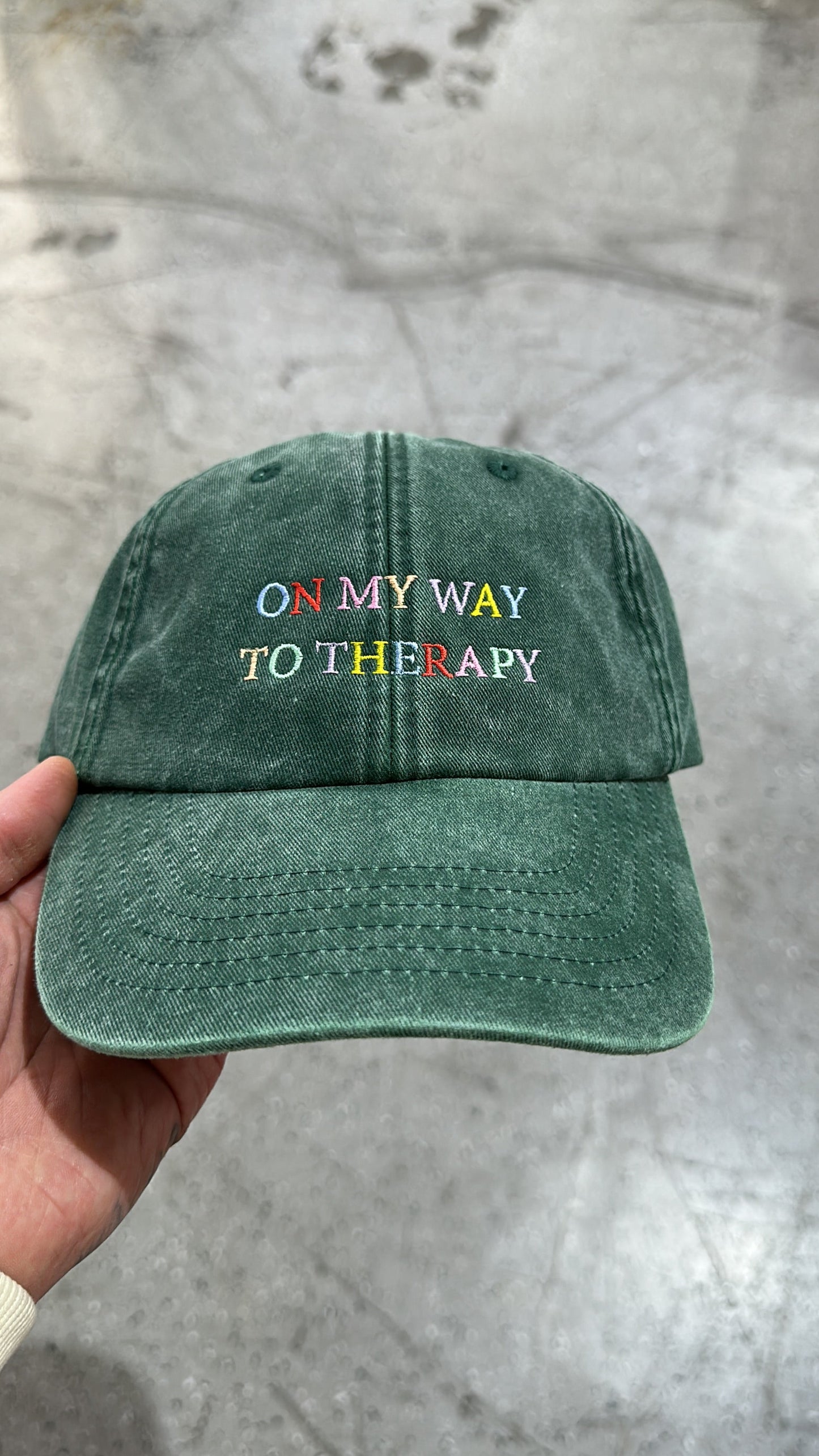ON MY WAY TO THERAPY - Cap