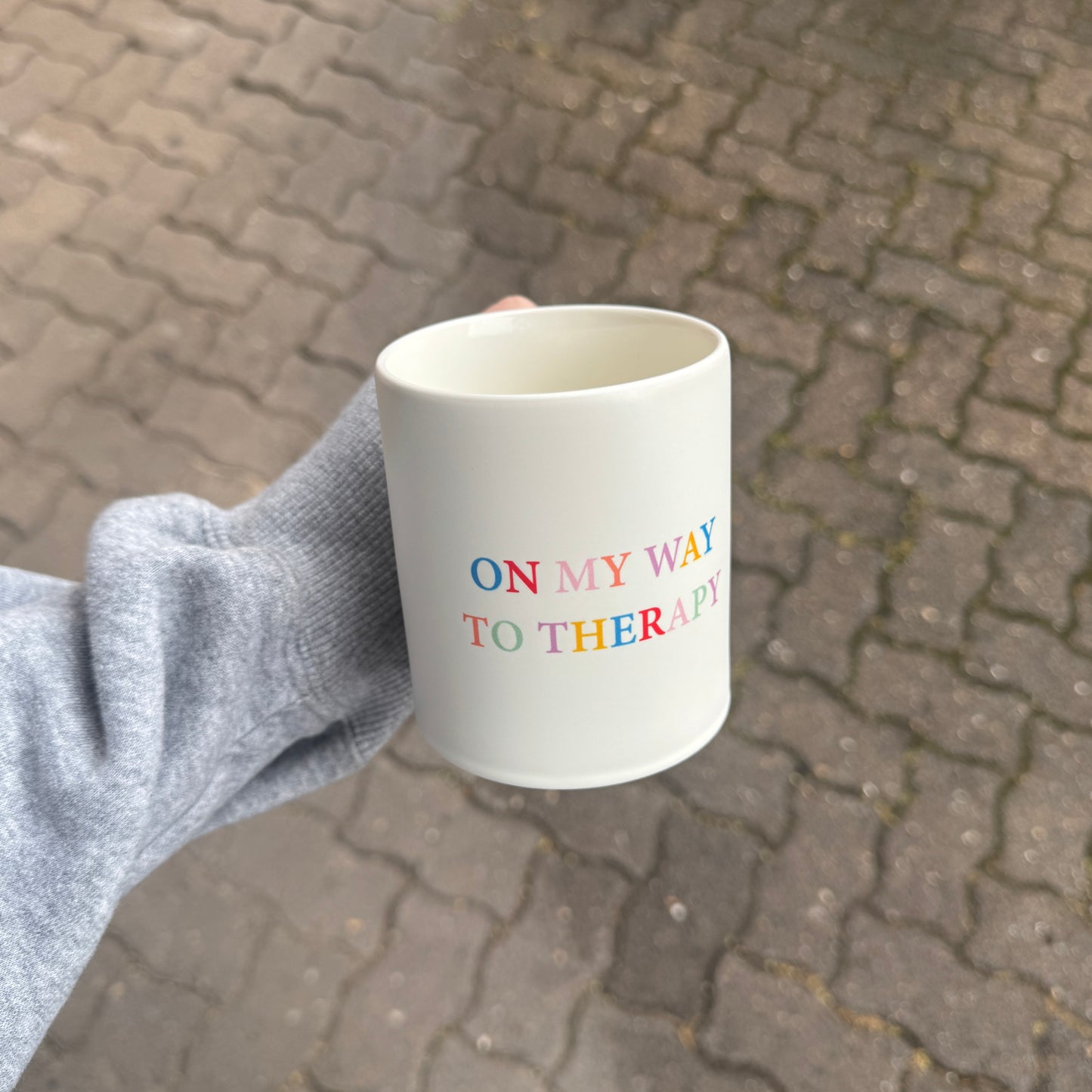 ON MY WAY TO THERAPY - Tasse