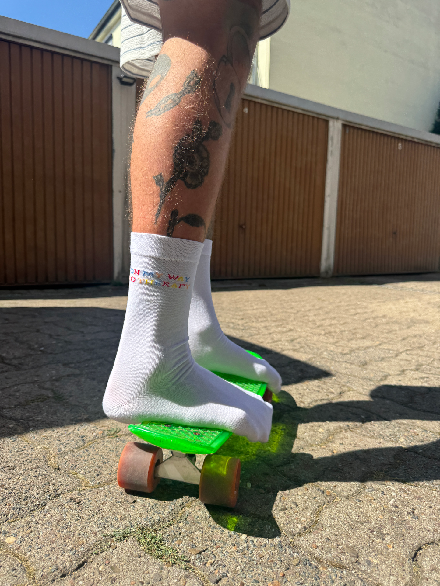OMWTT- Socken im Doppelpack Weiß / Grau