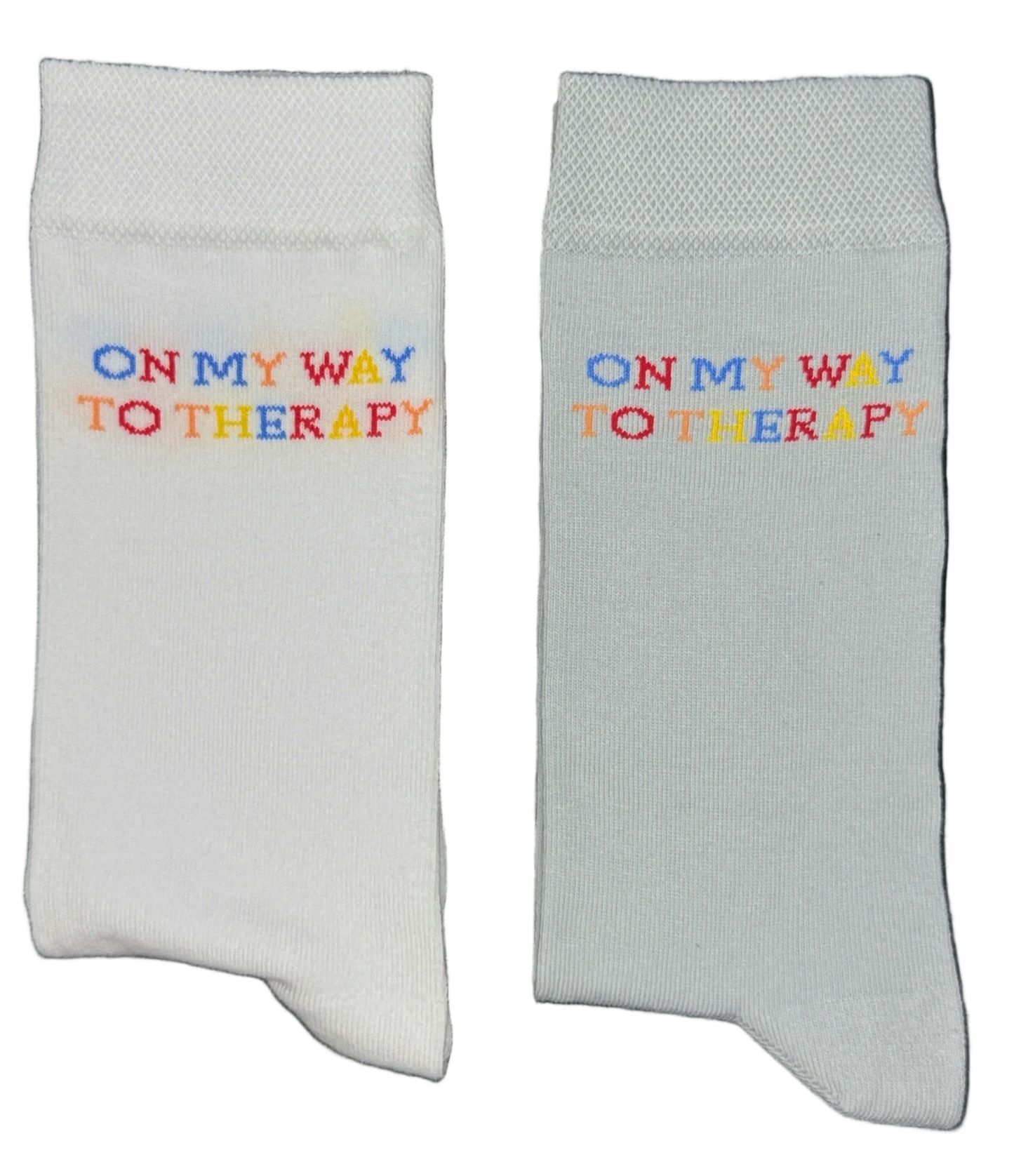 OMWTT- Socken im Doppelpack Weiß / Grau