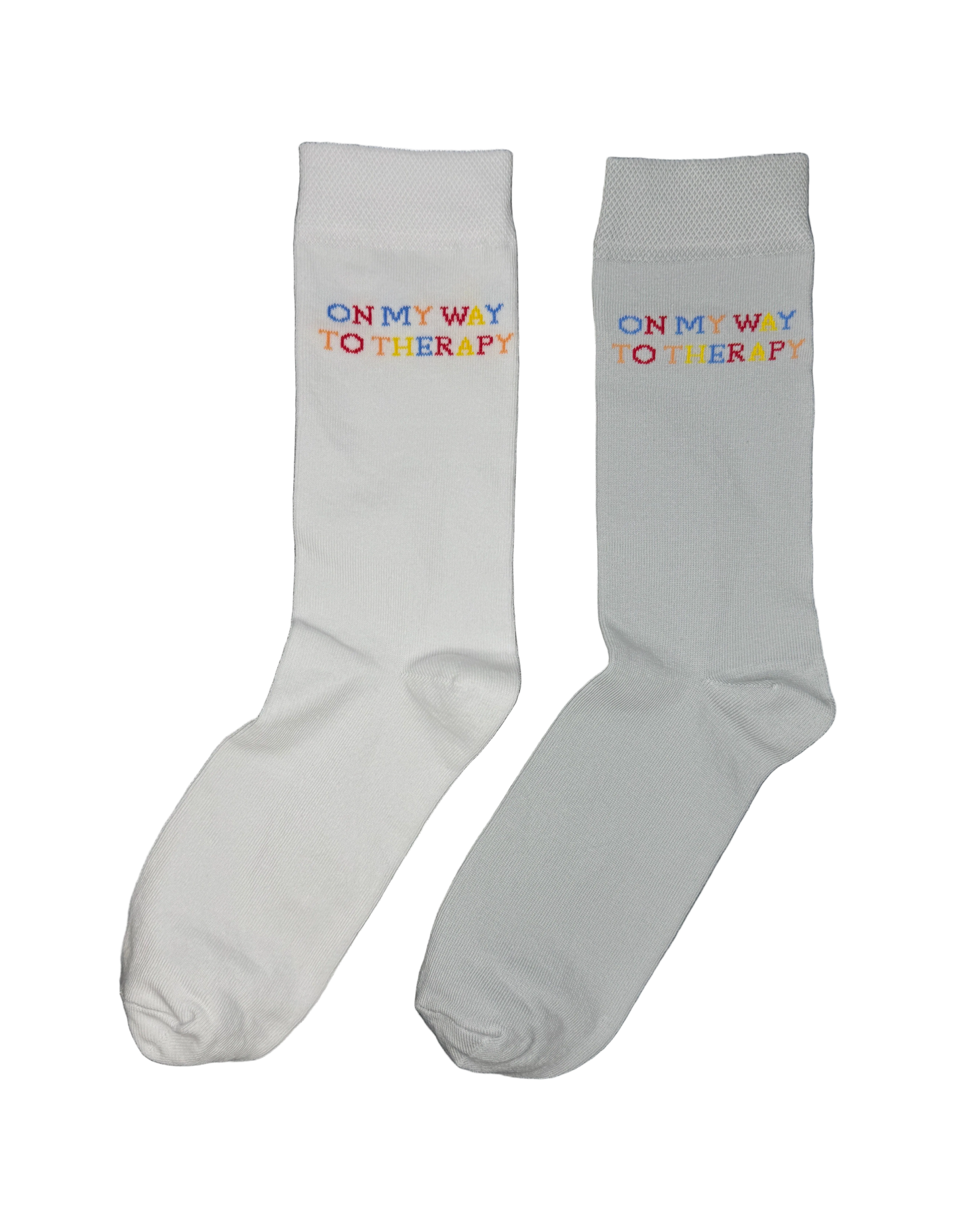 OMWTT- Socken im Doppelpack Weiß / Grau